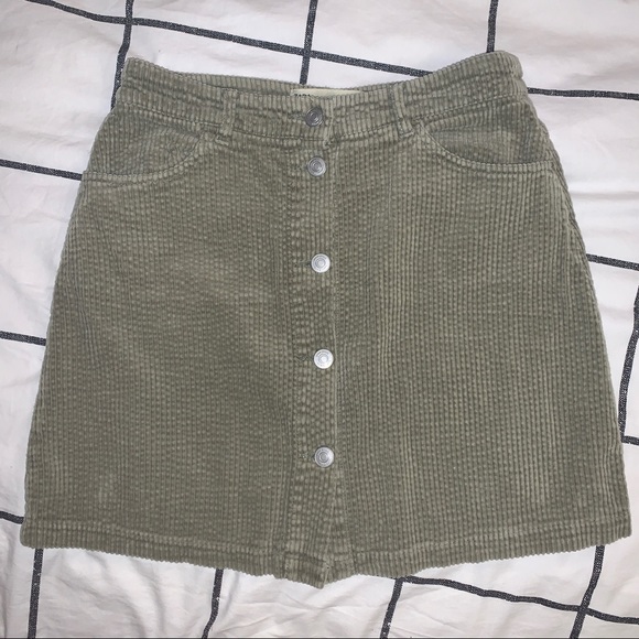 Zara Corduroy Skirt - Picture 3 of 5